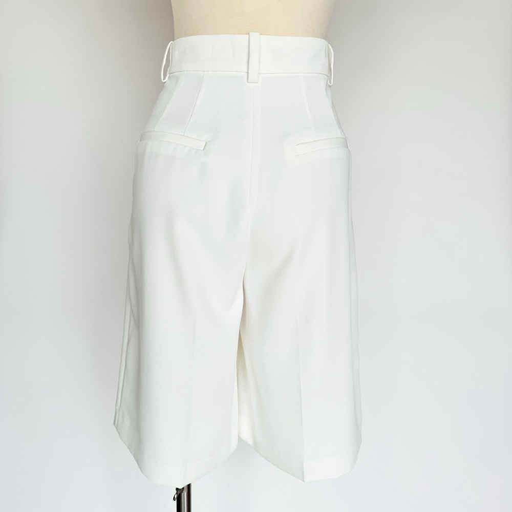 Cream Bermuda Shorts - Picture 10 of 16